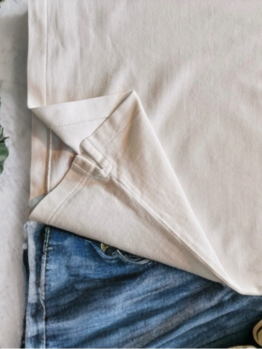Polo Ralph Lauren men’s featherweight mesh Henley XL white